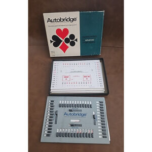 Vintage 1969 Parker Brothers Autobridge Self Teaching‎ Bridge Card Game #1001